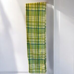 Crate & Barrel Garden Stripe Tablecloth 70x70